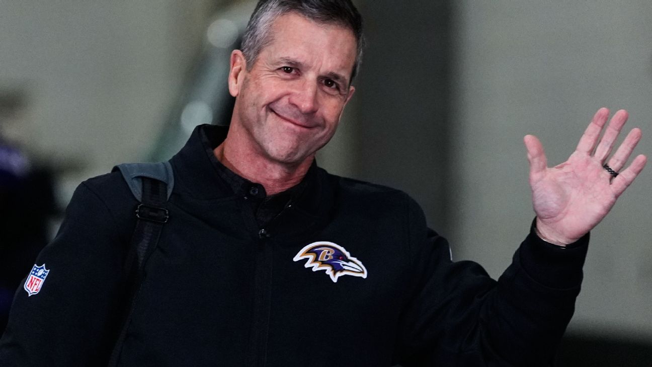 John Harbaugh confirms agreement on a five-year contract with the Giants, according to the coach.