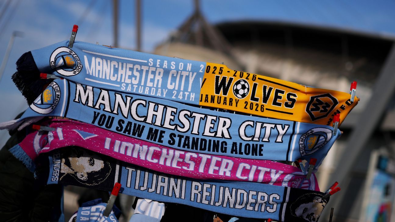 Live updates: Man City-Wolves in Premier League; Bayern, Wrexham in action