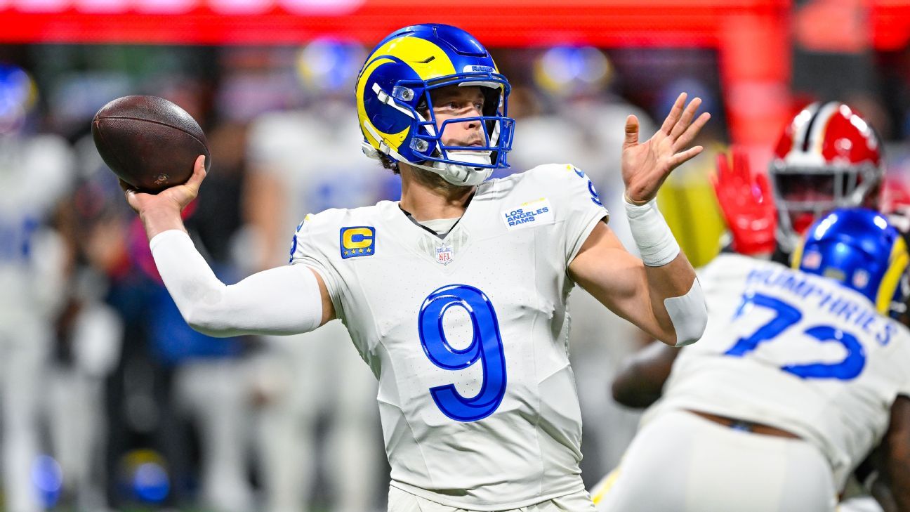 Live updates: Rams take the lead in Carolina with Stafford connecting to Nacua for a TD