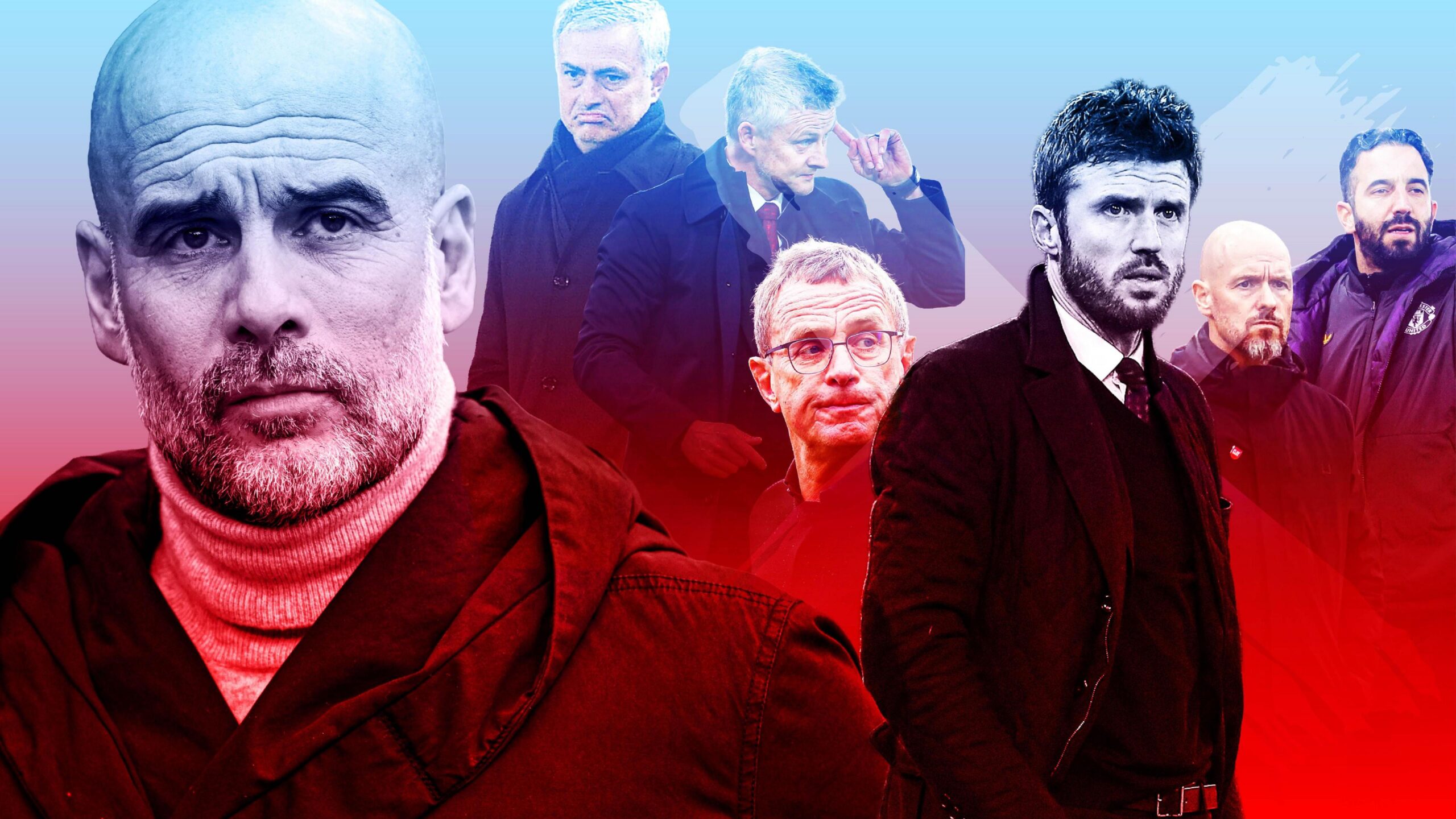 Manchester derby: How Man City boss Pep Guardiola has outlasted five Man Utd managers