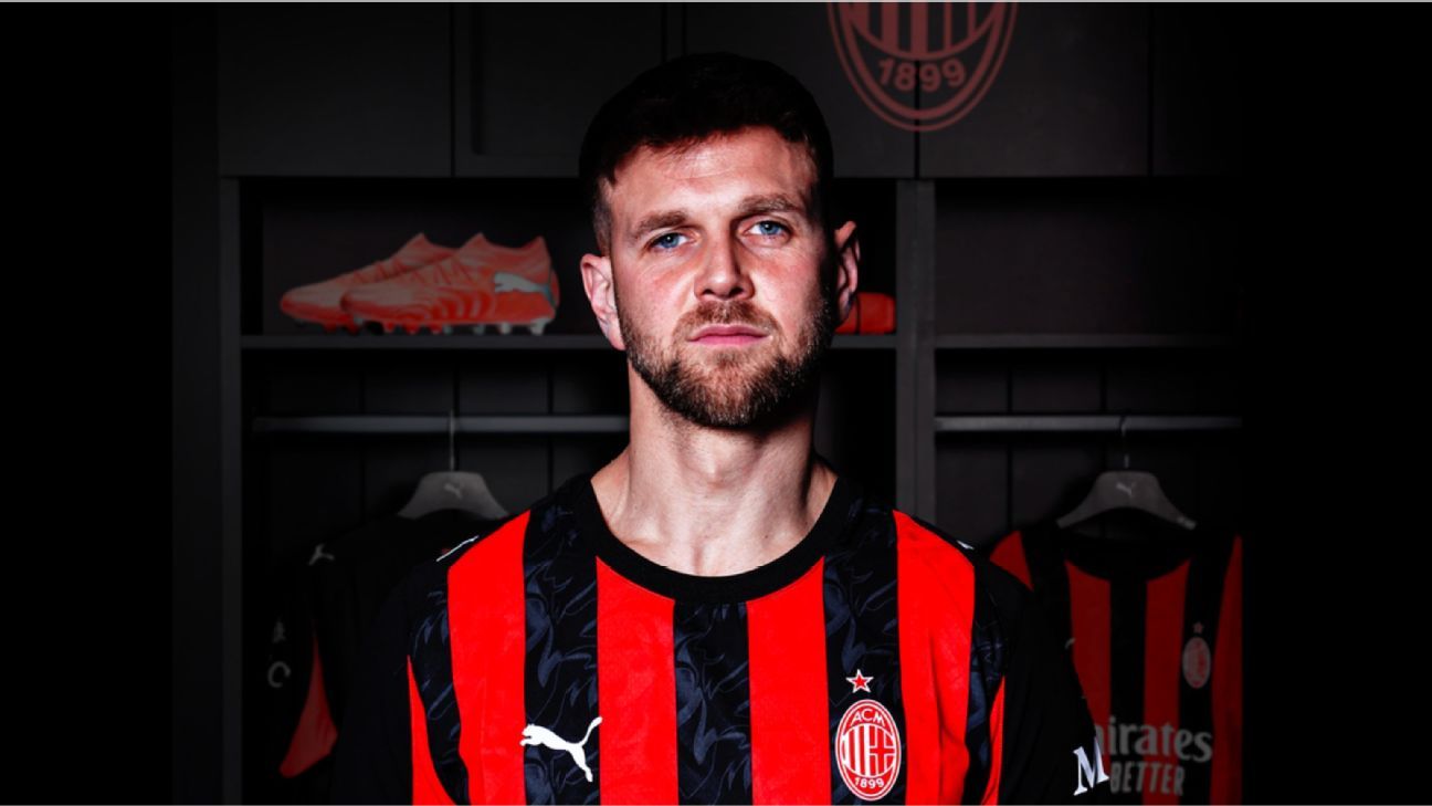 Milan acquires Füllkrug on a loan deal from West Ham