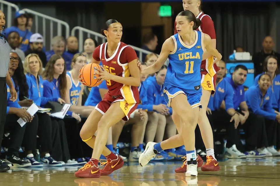 No. 4 UCLA gets regular season revenge over No. 17 USC with Betts-led dominance