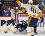 O'Reilly nets hat trick as Predators hand Avalanche 1st home loss in regulation, 7-3