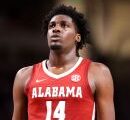 Reinstated Charles Bediako has 13 points in return to Alabama