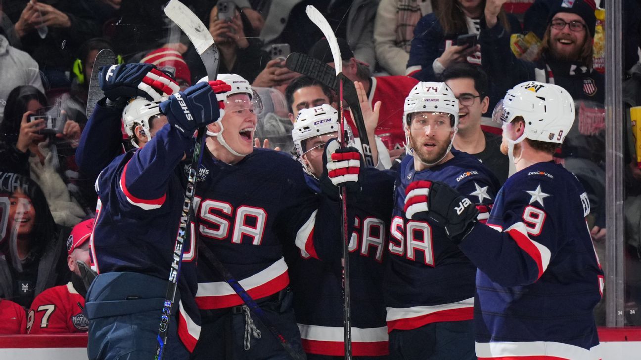 U.S. unveils 4 Nations-heavy roster for Olympics