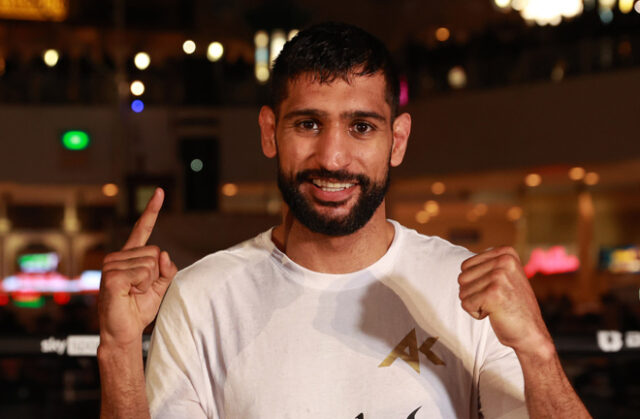 Amir Khan announces show headlined by former Canelo foe