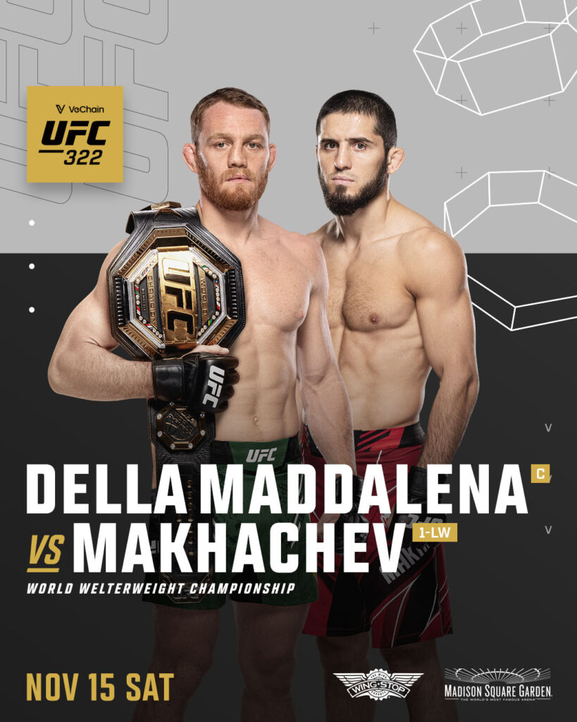 Breaking – ‘JDM’ vs. Islam Makhachev, Shevchenko vs. Zhang Title Fights Official For UFC 322