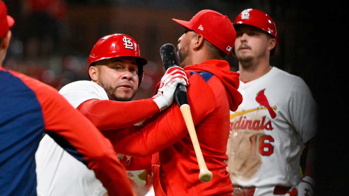 Cardinals' Willson Contreras receives a six-game suspension following incident where he hurled his bat in the direction of the umpire during a heated ejection.