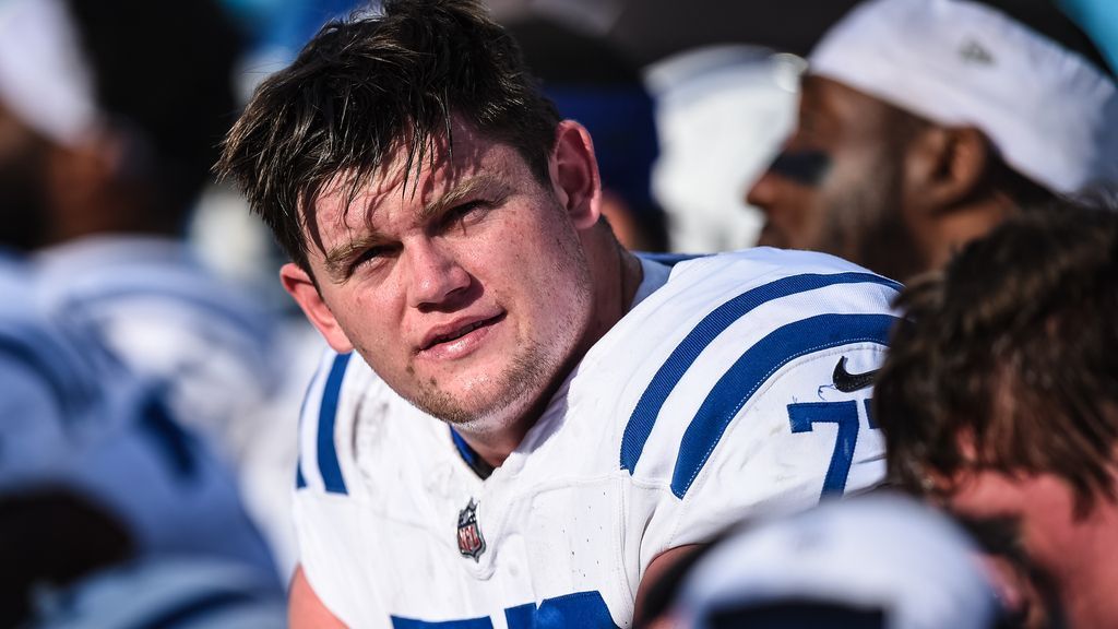Colts backup OL Freeland carted off with leg injury