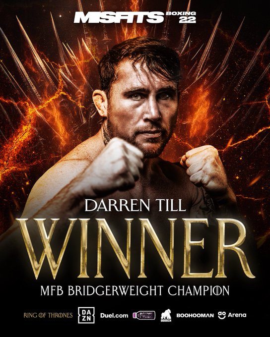 Darren Till Folds Luke Rockhold with Ruthless Third-Round KO – Misfits Boxing 22 Highlights