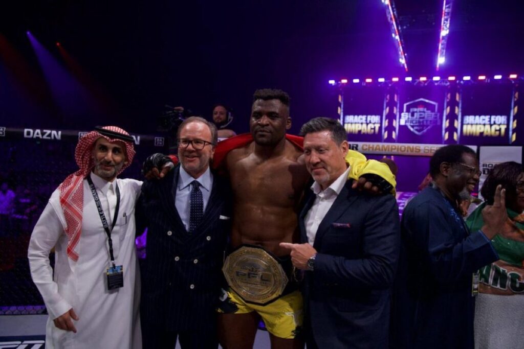 Francis Ngannou SLAMS PFL Leadership over Africa Tournament Problems