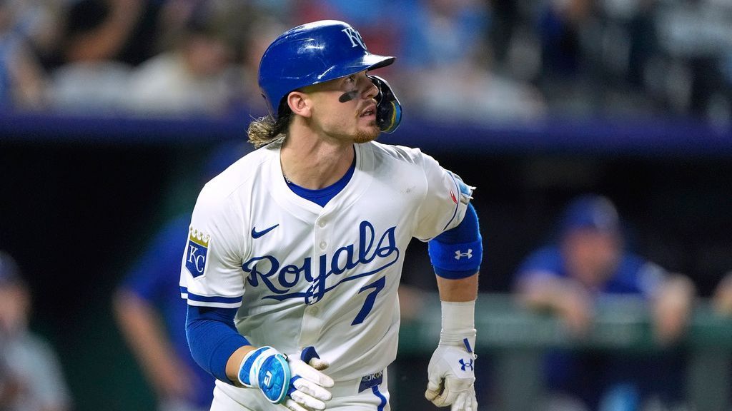 Royals' Witt enters prestigious circle with 100th HR