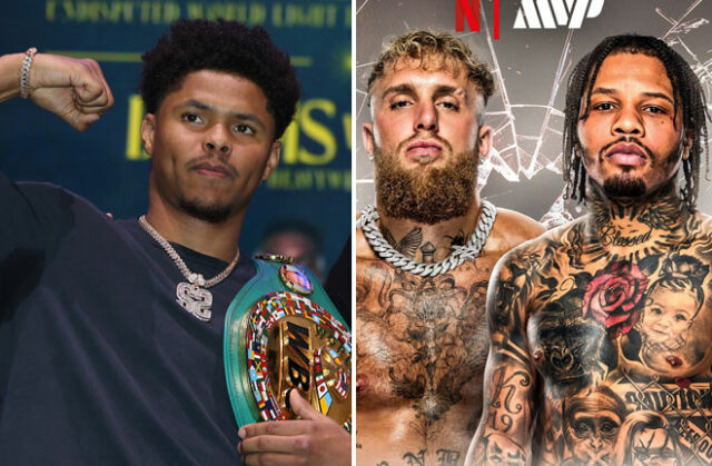 Shakur Stevenson claims he won’t watch Jake Paul vs Gervonta Davis