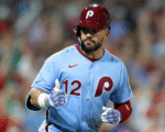 WATCH: Phillies slugger Kyle Schwarber ties MLB record with four home runs in 19-4 rout of Braves