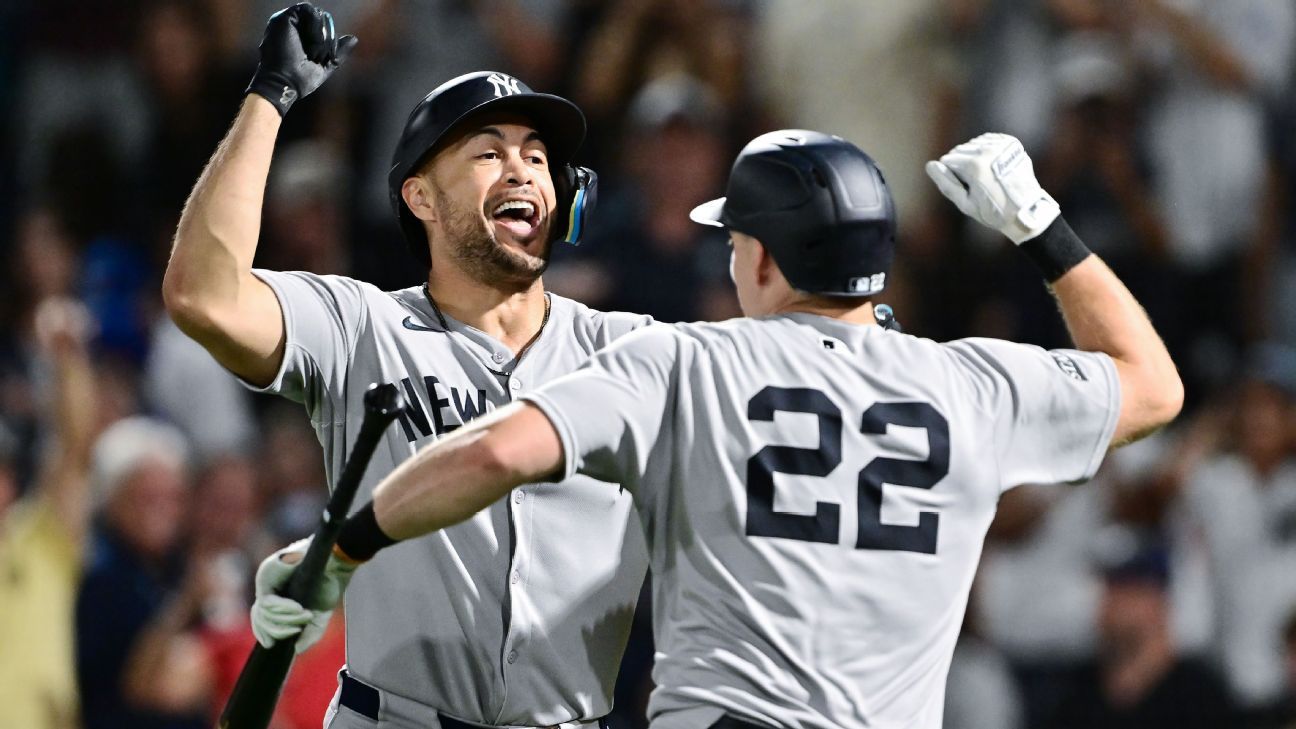 Yankees match MLB record with 14 home runs in 2 games