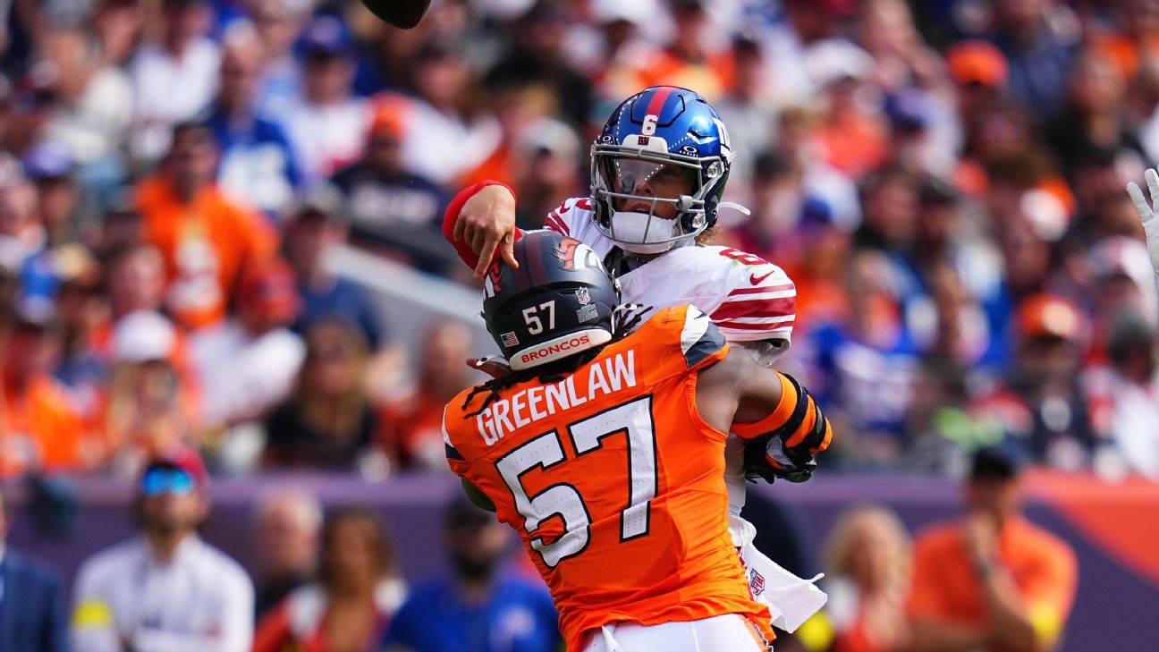 Broncos LB Greenlaw suspended 1 game by NFL