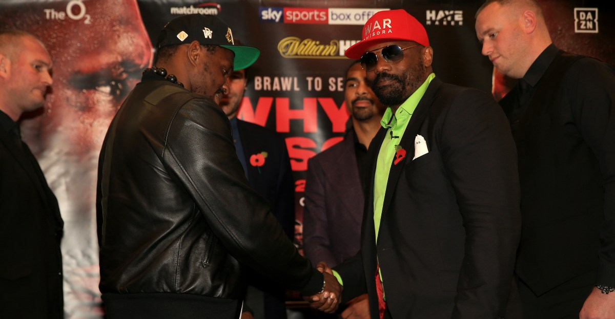 Derek Chisora vs Dillian Whyte trilogy coming in December