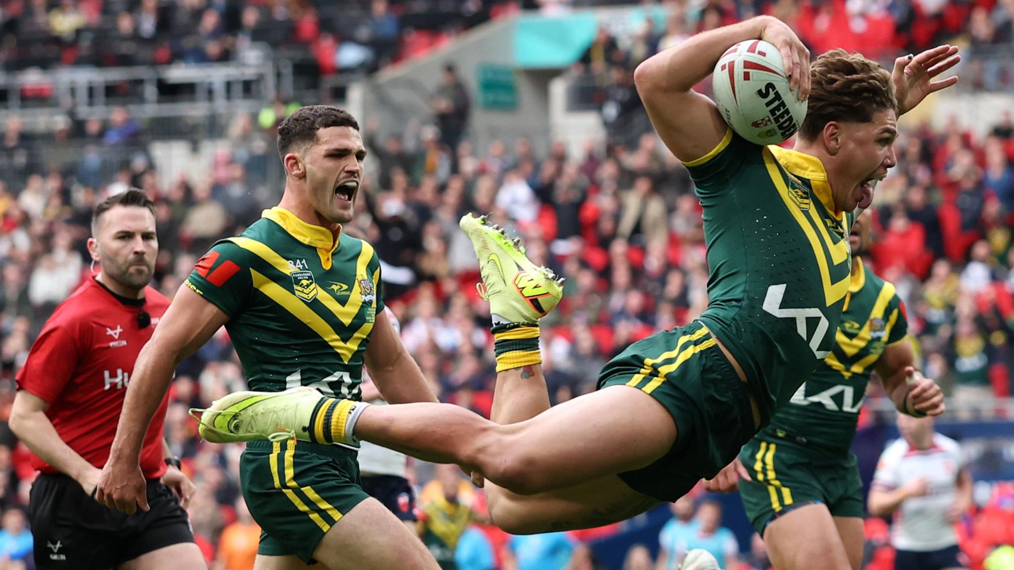 England 6-26 Australia: Kangaroos triumph in first Rugby League Ashes match since 2003