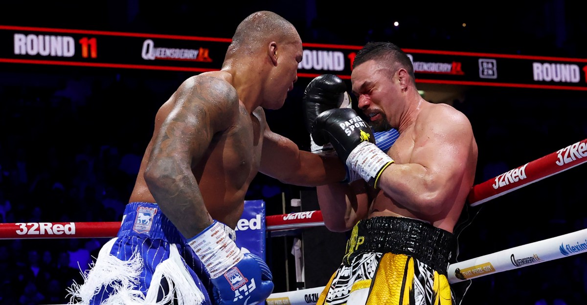 Fabio Wardley stops Joseph Parker in epic heavyweight clash