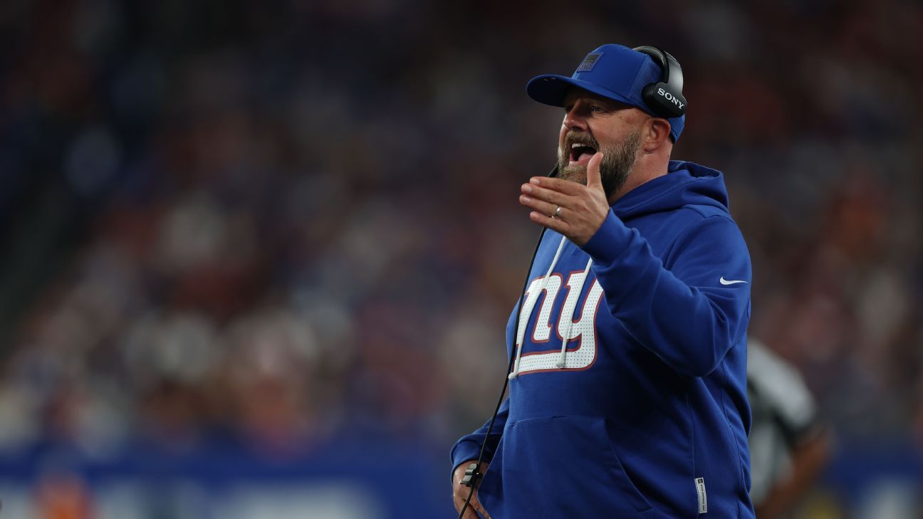 Giants, Daboll, Skattebo all fined over Dart exam