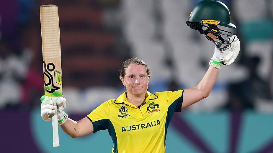 Injured Australia captain Healy out of England match