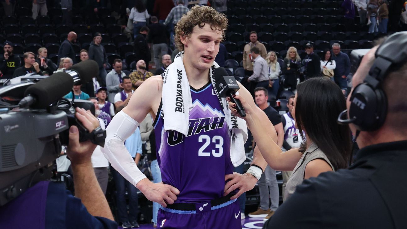 Markkanen 1st Jazz player to top 50 since Malone