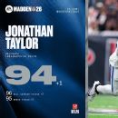 Who leads Team of the Week 8 in Madden NFL 26?
