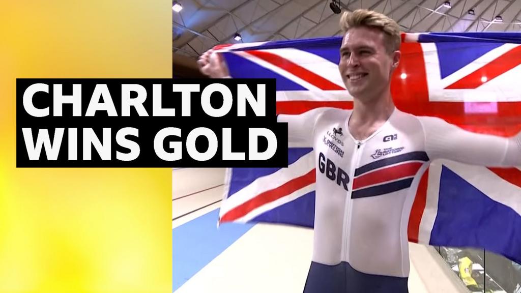 World Track Championships: Great Britain's Josh Charlton wins individual pursuit world title