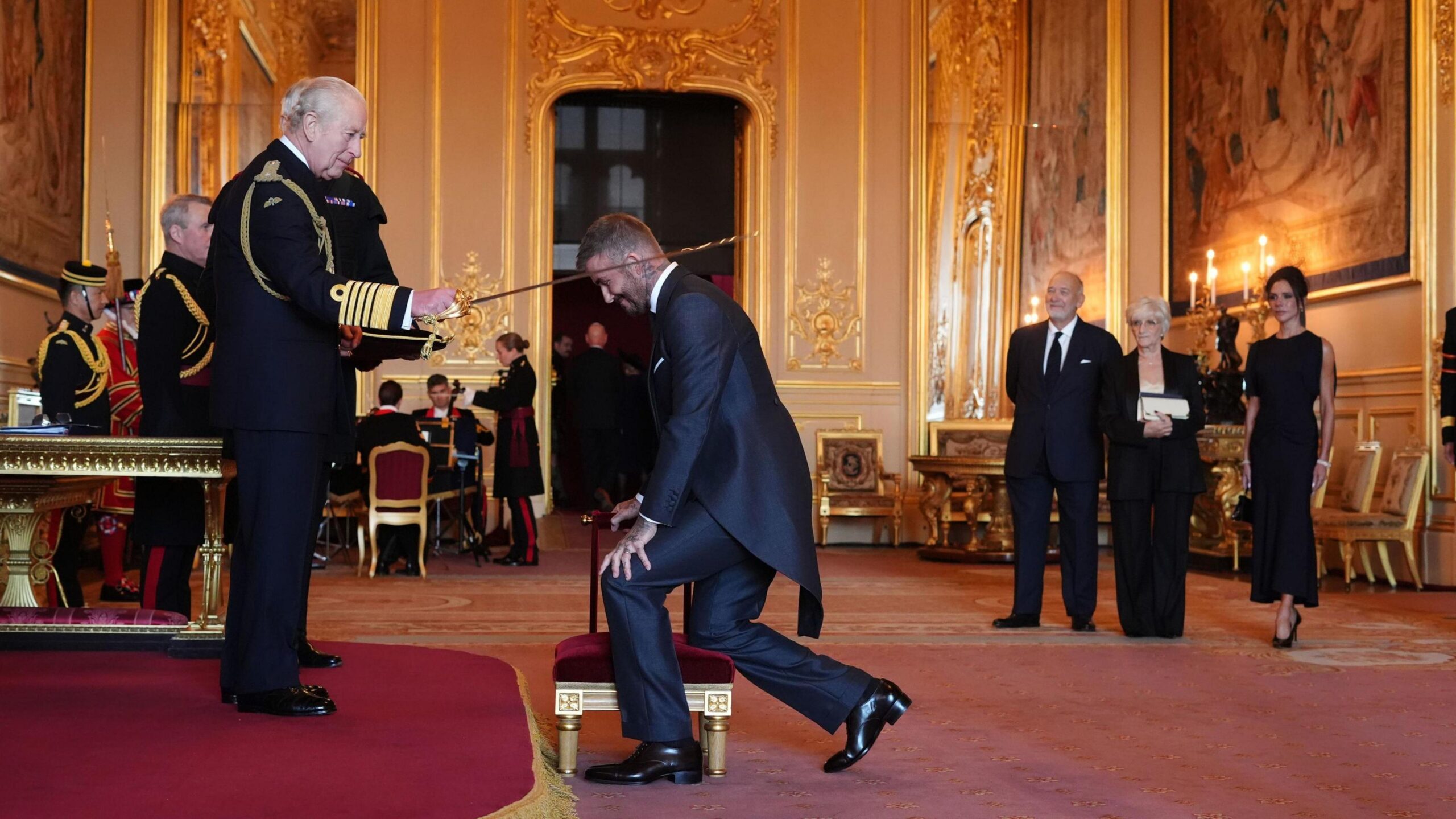 Arise, Sir David - Beckham is honored with a knighthood