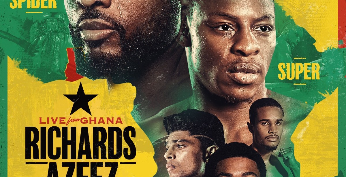Craig Richards vs Dan Azeez headlines December 20th Matchroom show in Ghana
