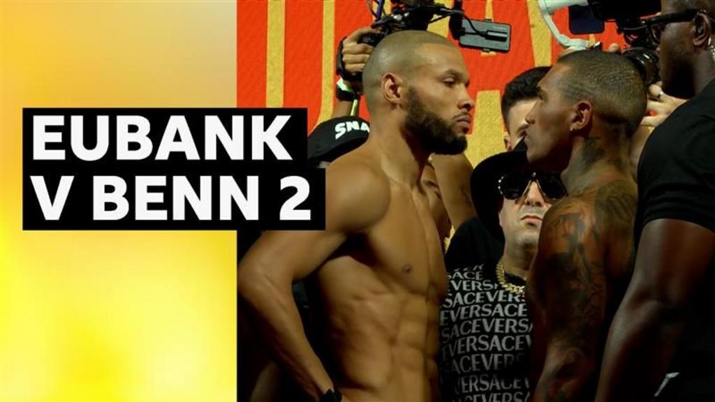 Eubank vs Benn 2: Chris Eubank Jr and Conor Benn both make weight at final weigh-in in York Hall