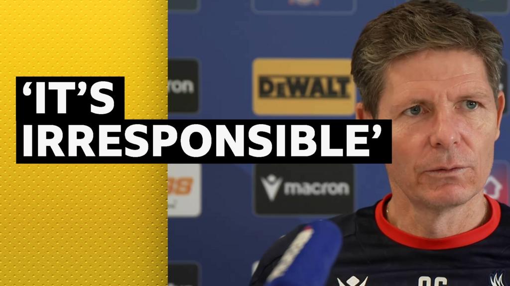 'It's irresponsible' - Glasner upset by Palace's congested schedule