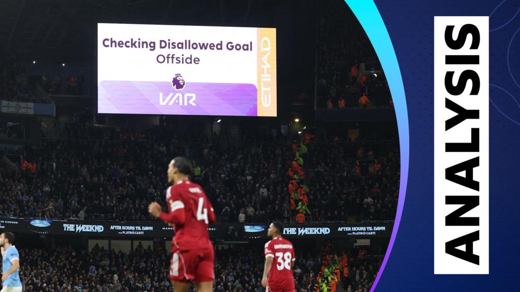 Match of the Day analysis: Virgil van Dijk's controversial disallowed goal against Man City