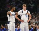 Mavericks shift Cooper Flagg from point guard, initiate D'Angelo Russell as a starter, and place Klay Thompson on the bench