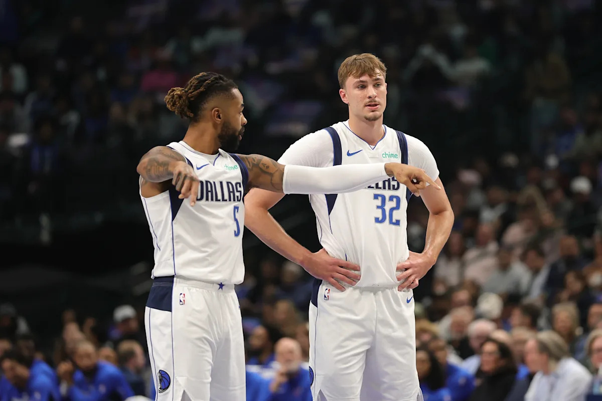 Mavericks shift Cooper Flagg from point guard, initiate D’Angelo Russell as a starter, and place Klay Thompson on the bench