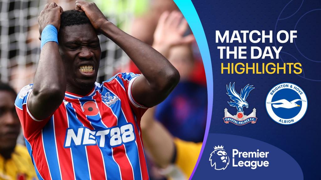 Premier League: Crystal Palace 0-0 Brighton & Hove Albion - highlights