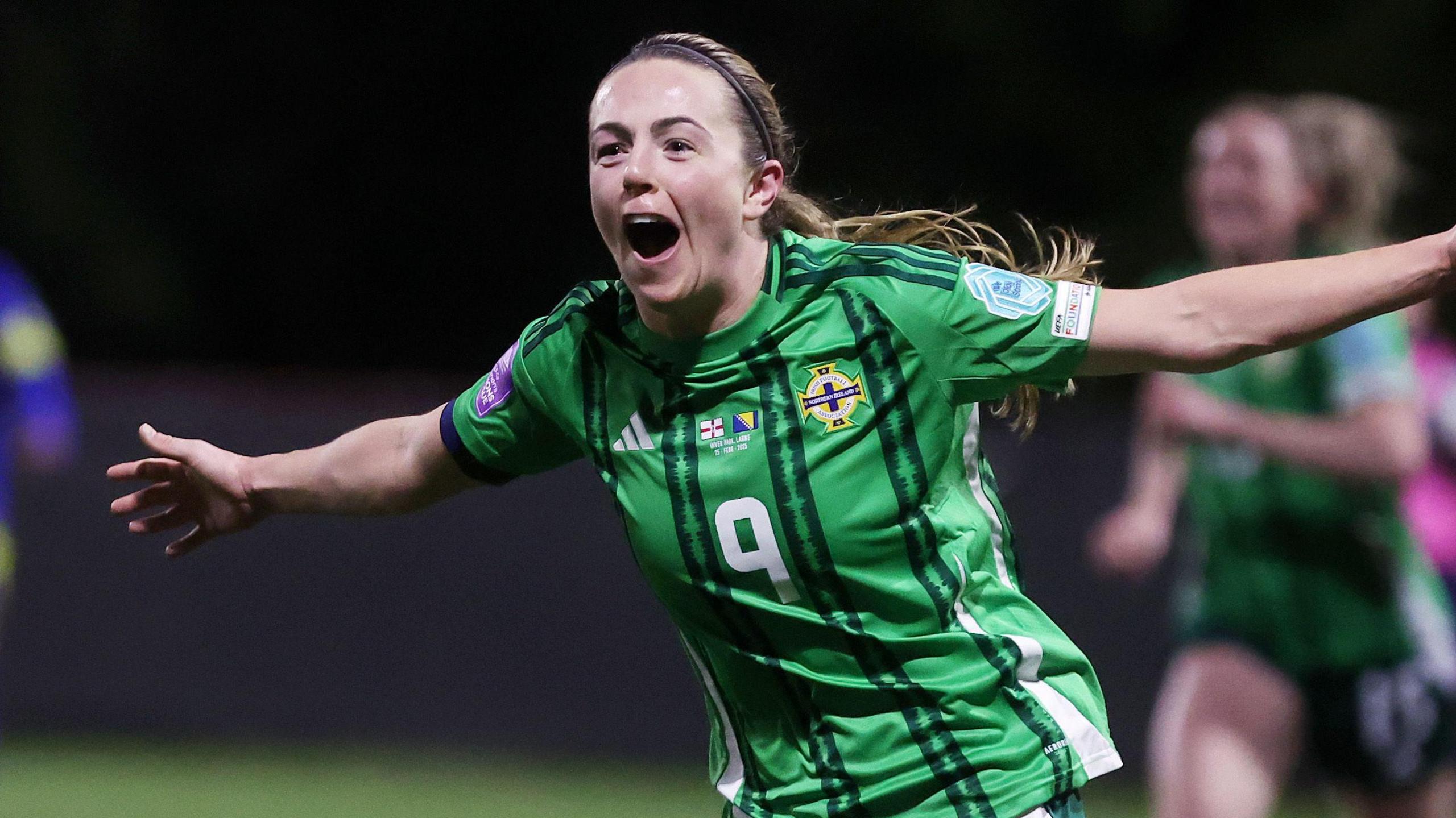Simone Magill: Northern Ireland captain announces pregnancy