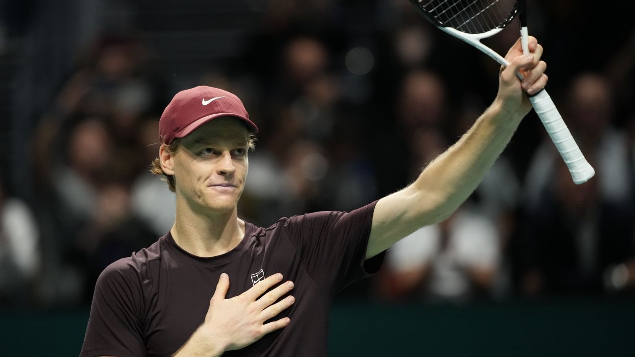 Sinner wins Paris Masters to reclaim No. 1 ranking