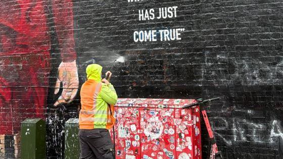 Trent Alexander-Arnold Liverpool mural defaced before Anfield return