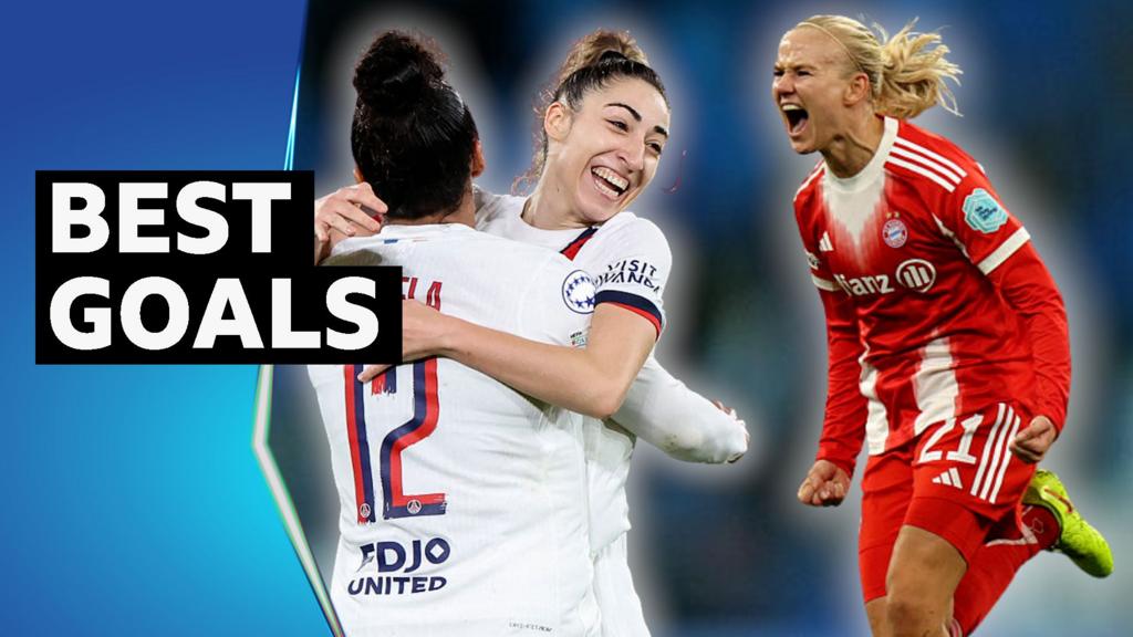 Women's Champions League: Olga Carmona & Pernille Harder star in best goals of the week