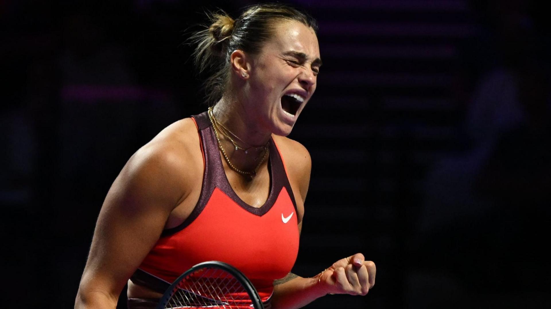 WTA Finals: Aryna Sabalenka defeats Jessica Pegula as Coco Gauff eliminates Jasmine Paolini