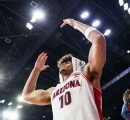 Arizona secures the leading position in the Top 25 men's basketball rankings