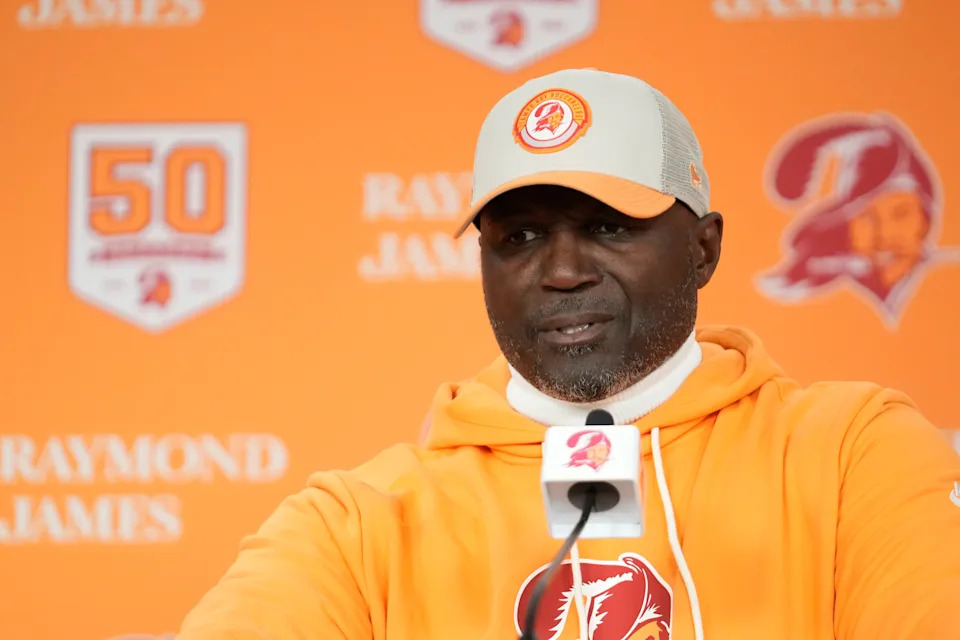 Buccaneers head coach Todd Bowles goes on a vulgar rant after the team squanders a 14-point advantage in the fourth quarter.