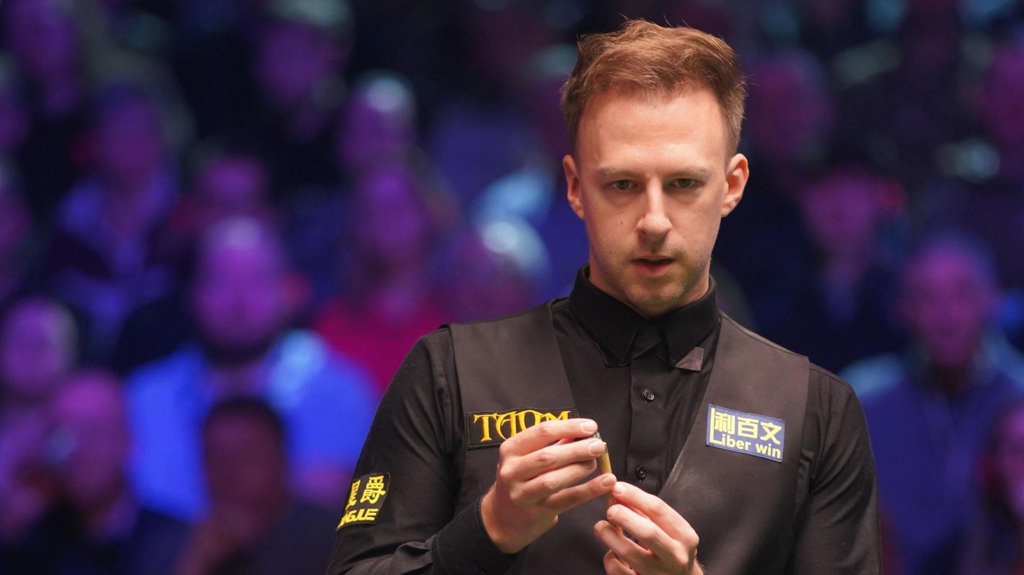 Champion Trump beats Robertson to reach UK final