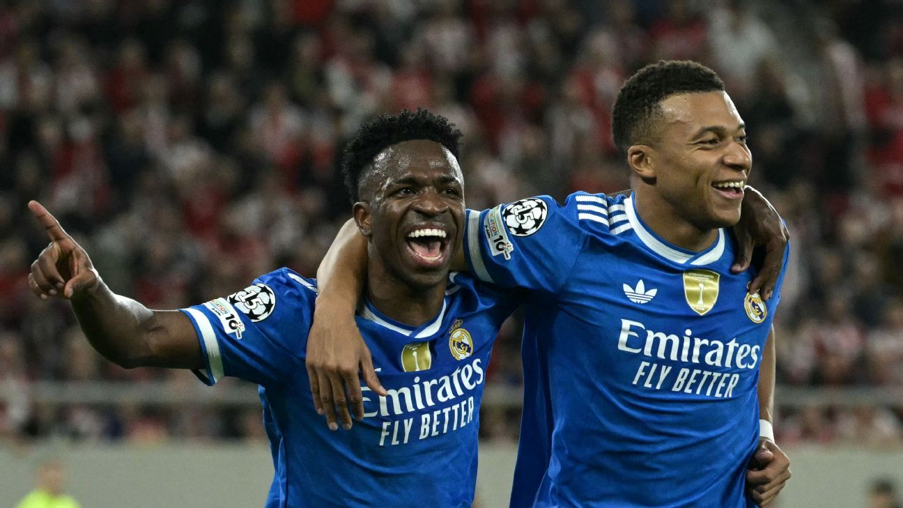 Champions League updates: Real Madrid-Man City, Brugge-Arsenal