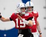 Colts list QB Riley Leonard as full participant in Wednesday's practice