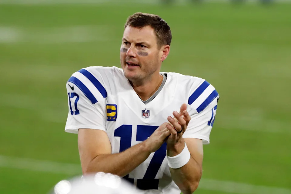 Colts reportedly working out 44-year old Philip Rivers at QB after Daniel Jones' season-ending Achilles tear
