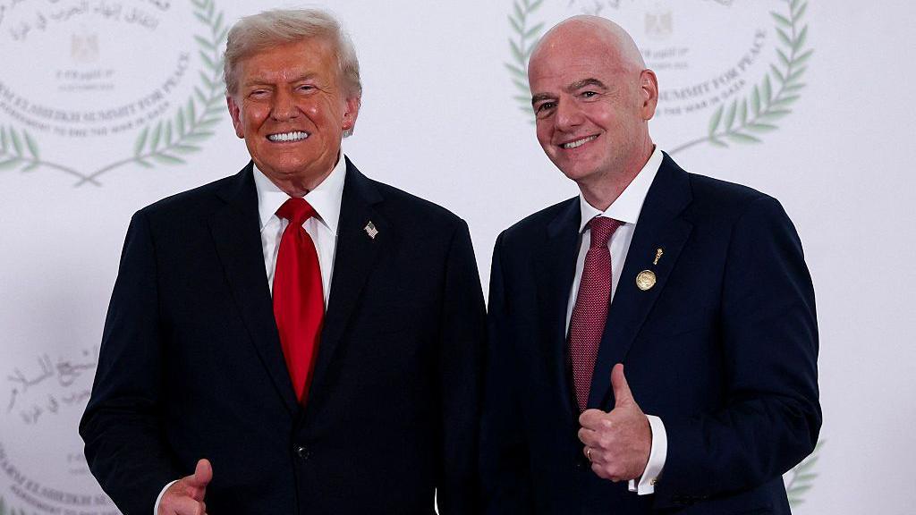 Donald Trump & Gianni Infantino: 'World Cup draw will illustrate close relationship'