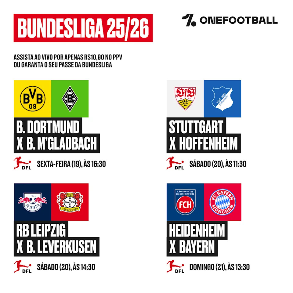 📲 Friday vibes: BuLi on OneFootball, Supercoppa Italiana & more