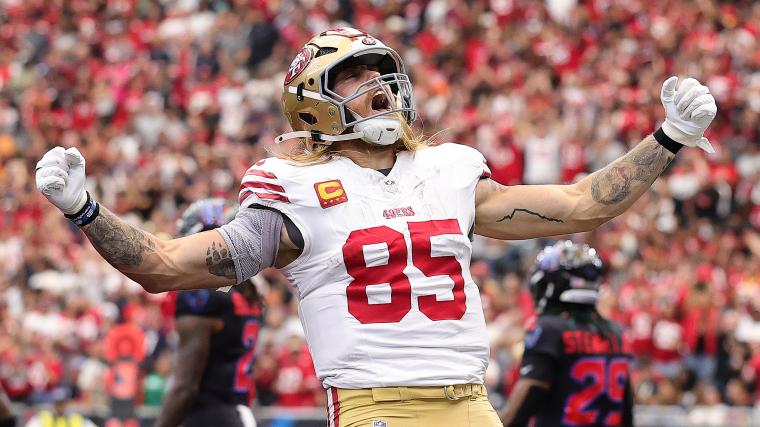 George Kittle injury update keeps Week 17 concern level high for 49ers TE